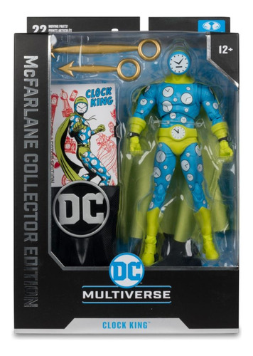 Clock King - Dc Multiverse -#18- Mc Farlane Toys- Collector (Usado)