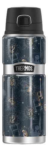 Harry Potter Celestial Thermos Botella Inoxidable 710ml Celestial Hogwarts Pattern