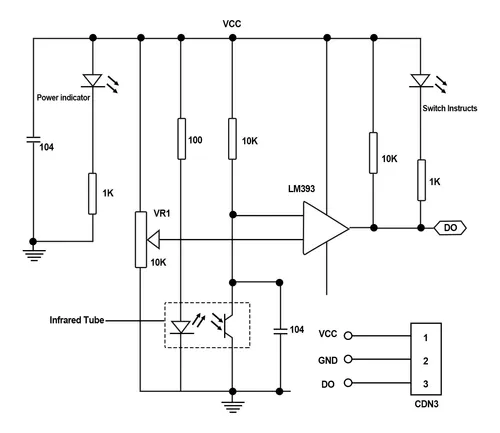 Sensor Evitación Obstáculos Infrarrojos 3 Cables Para Arduin