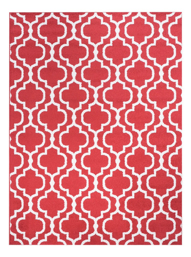 Alfombra Kaleb 116x170 Rojo 2 Ancho 1.7 M Largo 1.16 M
