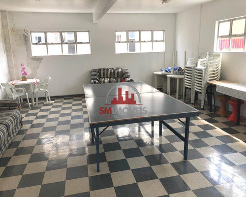 Imagem 17 de 17 de Apartamento De 2 Dormitórios, 1 Suíte, Vista Para O Mar No Boqueirão Em Praia Grande. - Ap03080 - 70654017