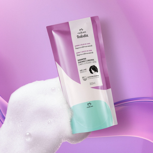 Kit Refil Shampoo + Condicionador Cachos E Crespos Tododia