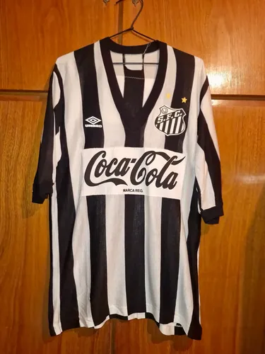 レア　90s umbro santos FC ユニホーム(dead stock) Camisa Do Santos De Jogo Rara Umbro 1990 | Parcelamento sem juros