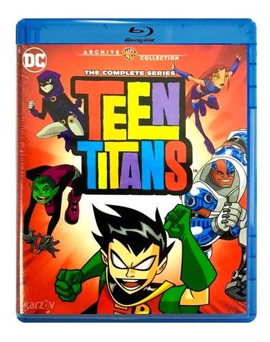Los Jovenes Titanes Teen Titans Serie Completa Blu-ray