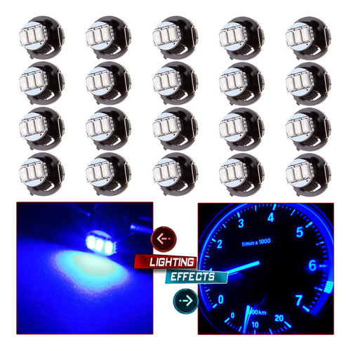  pack Azul T. neo Wedge   Smd   climate Control Led
