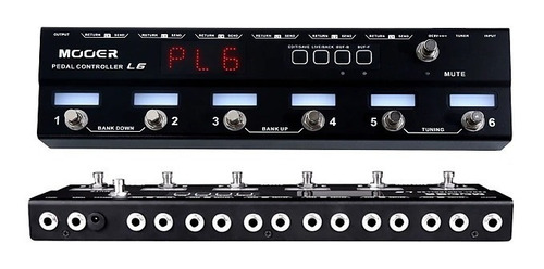 Controlador De Pedal Mooer Pedal Controller L6 Para Efectos