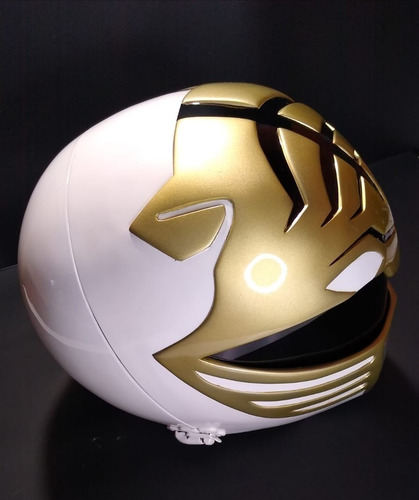Casco White Tiger Mighty Morphin (Usado)