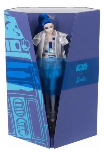 Barbie R2d2 Star Wars Muñeca Gold Label Original Sellada