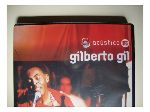 Dvd - Gilberto Gil - Acústico Mtv - Lacrado, Original