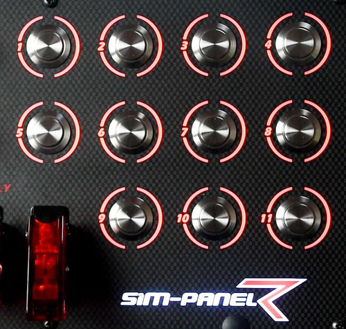 Sim-panel R Sim Racing Button Box