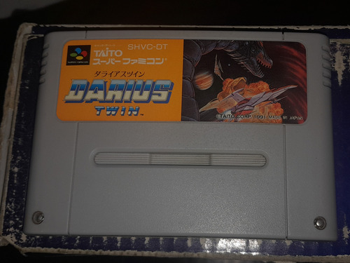 Juego Darius Twin Para Super Famicom/nintendo (orig/jap)impo