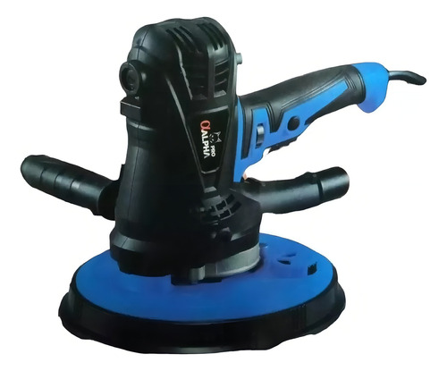 Lijadora De Yeso Pared Alpha Pro 1280w Color Negro Y Azul