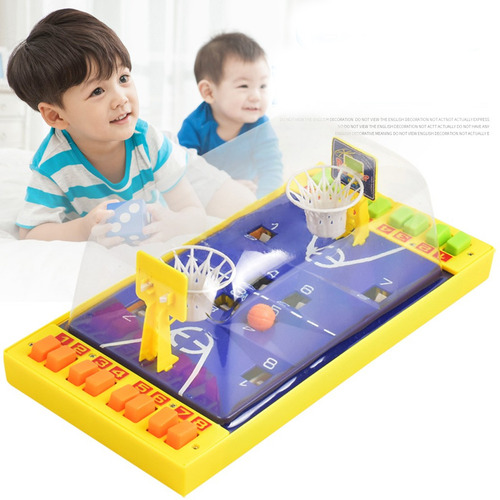 Minijuguete Interactivo De Baloncesto De Mesa D Para Niños Y