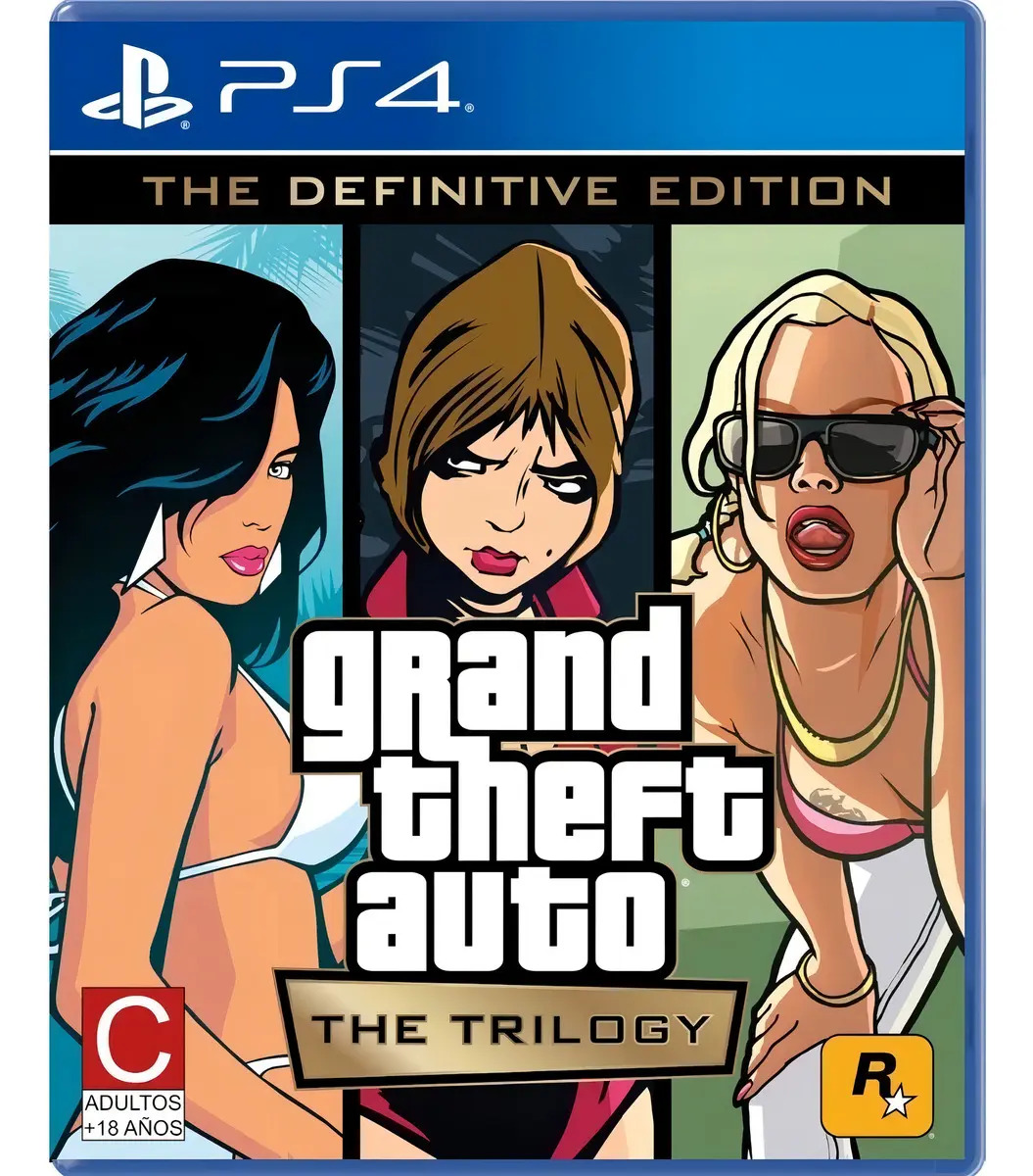 Grand Theft Auto: The Trilogy Definitive Edition Rockstar Games PS4 Físico