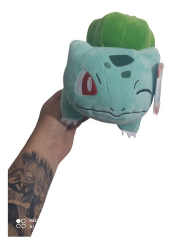 Imagem 10 de 10 de Pelúcia Pokémon Bulbassauro Bulbasaur Tipo Planta Sunny