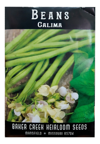 Baker Creek Heirloom Seeds Ejotes Calima 40 Semillas