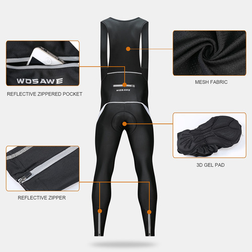 Pantalones Con Peto De Bicicleta Para Hombre, Pantalones Tér