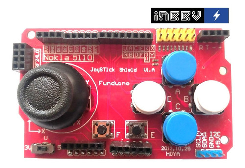 Modulo Shield Joystick V1.a Gamepad Control Para Arduino