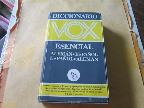 Diccionario Vox Esencial Alemán-español, Español-alemán