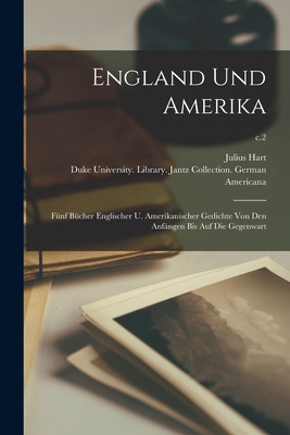 Libro England Und Amerika: Fã¼nf Bã¼cher Englischer U. Am...