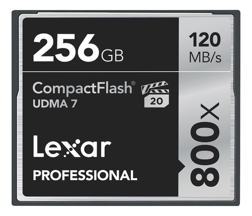 Lexar Compact Flash 256gb Profesional 800x