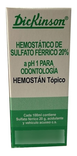 Hemostático Solución De Sulfato Férrico Dickinson