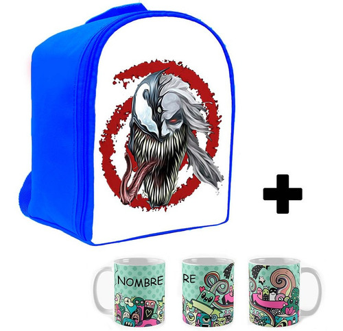 Mochila Jardin Venom  Mas Taza Plastica Mja20