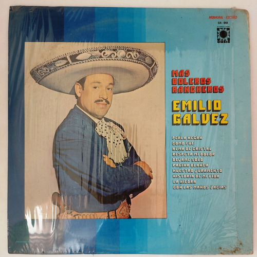 Emilio Galvez - Mas Boleros Rancheros  Lp