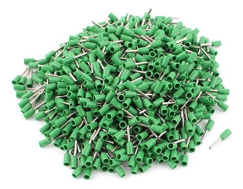 Terminal Ferrul Calibres 22 Awg 1000 Pz, Verde Ve0308 0.3mm²