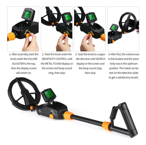 Children Lightweight Handheld Metal Detector Gold Digger