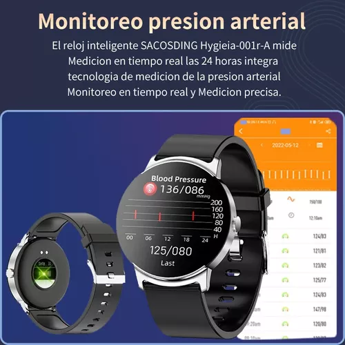 El reloj inteligente KS02 de 1,32 pulgadas admite detección de