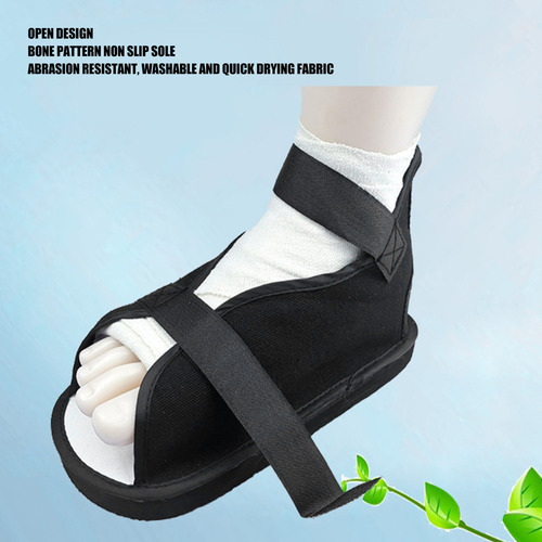 Zapato Postoperatorio Con Punta Abierta, Yeso Protector Para