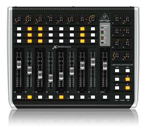 Interfaz Behringer X-touch Compact Controlador Usd/midi Unip