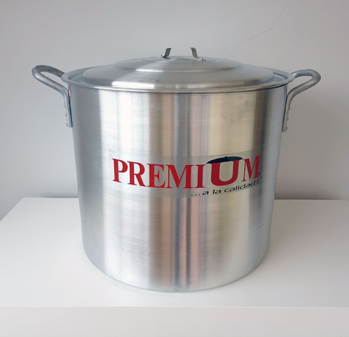 Olla Industrial #40 Capacidad 30 L Aluminio 3.5ml De Espesor