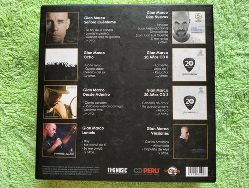 Eam 8 Cds Box Set Gian Marco Edicion Limitada 2015 Gianmarco