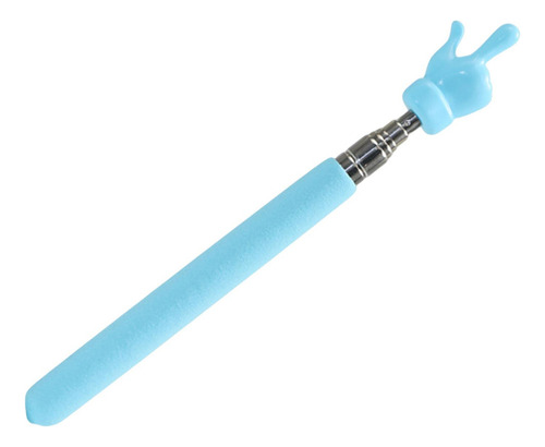 Puntero De Mano Puntero De Aula Decorativo Retráctil Azul