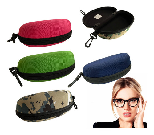 Estuches Para Lentes Color Mayor Detal Elegante Unisex