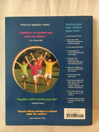 Yoga Kids - Marsha Wenig - Stewart, Tamboril & Chang (Usado)