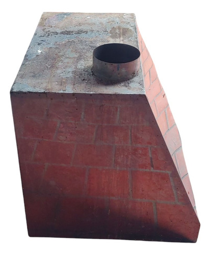 Campana Cocina Industrial Acero Inoxidable 70cm. X65cm Plateado (Usado)