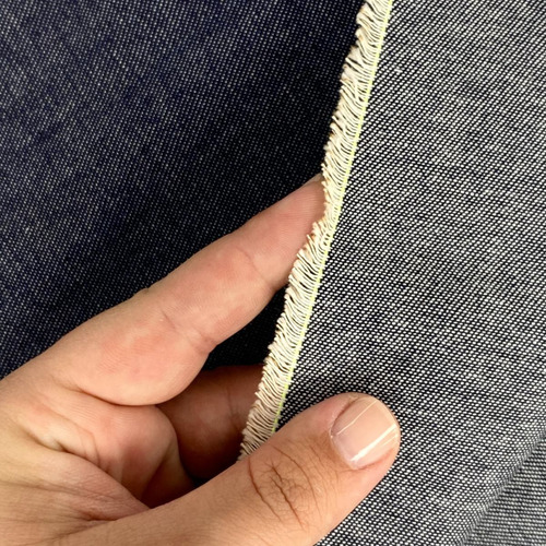 Imagem 3 de 3 de 5 Metros Tecido Jeans Grosso 100% Algodão Patchwork