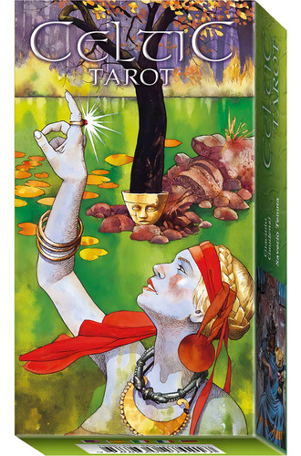 Celtic Tarot, De Giacinto Gaudenzi. Editora Lo Scarabeo, Capa Mole Em Espanhol/inglês/francês/alemão/italiano