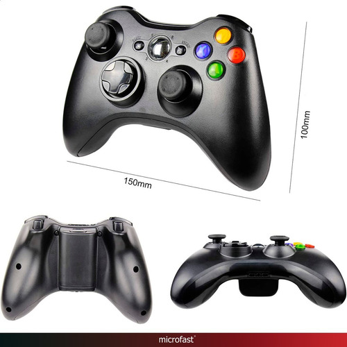 Imagen 2 de 6 de Joystick Para Xbox Bluetooth Inalámbrico Vibración 2.4ghz