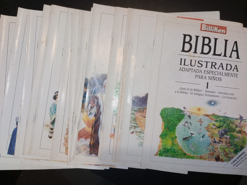 Biblia Ilustrada Adaptada Especialmente Para Niños Billiken