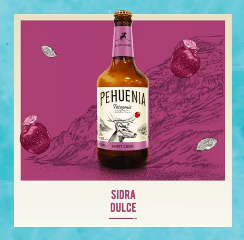 Sidra Crafted Pehuenia De Manzana Dulce Caja X6