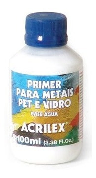 2x Primer Selante Metal Pet Vidro Acrilex 100ml *frete+barat