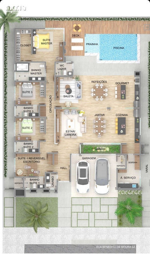 Imagem 11 de 15 de Casa Em Condominio - Jardim Aquarius - Ref: Ri5790 - V-ri5790