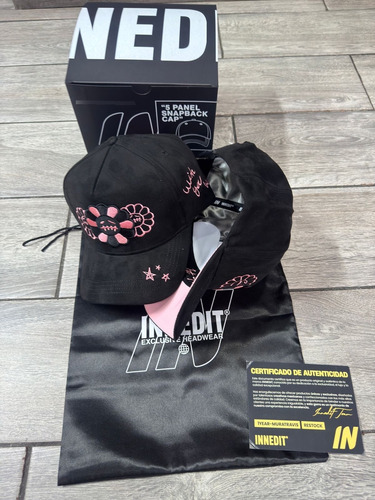 Gorra Innedit Muratravis Full Set Original Negro Ajustable (Usado)