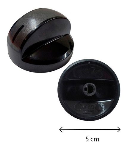 Perilla Estufa Mabe Vastago Alto Negra Original