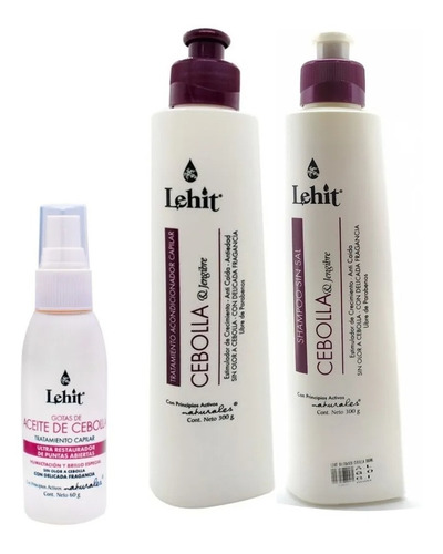 Kit Aceite Cebolla Anticaida - g a $94
