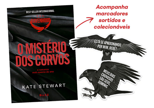 O Mistério Dos Corvos, De Stewart, Kate., Vol. 1. Editorial Buzz Editora, Capa Mole, Edição 2024-01-01 00:00:00 Em Português